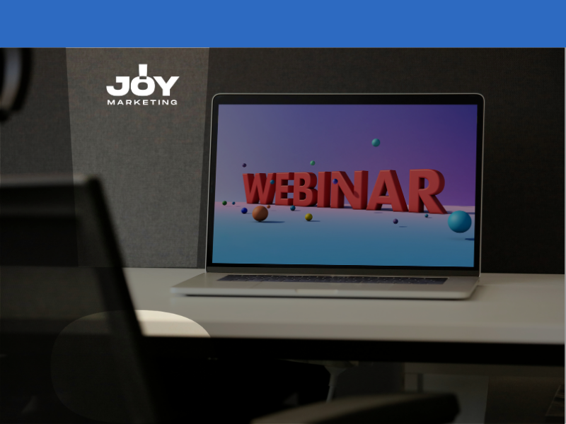 webinar visto da un'agenzia